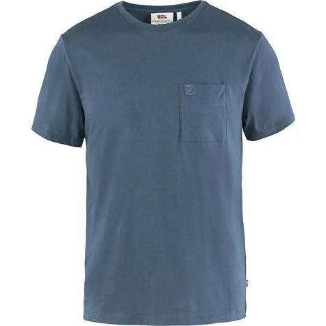 Fjällräven Men Övik T-Shirt Blue PH128970 Philippines